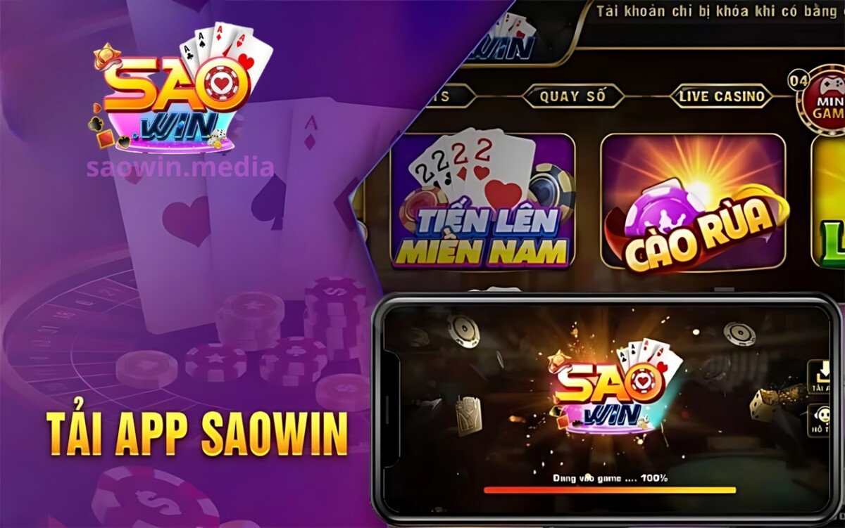 Hướng Dẫn Tải App Saowin