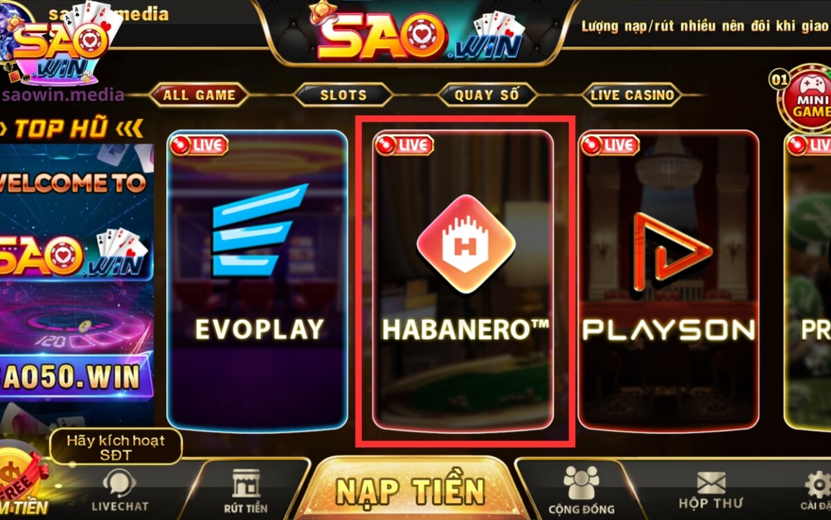 Khám phá những trò chơi siêu đỉnh của sảnh casino live