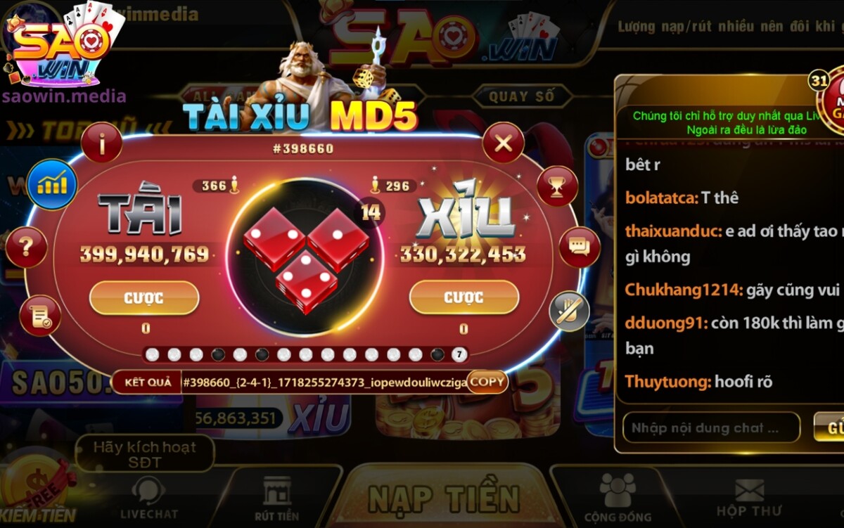 Kiểm tra kết quả ở phiên bản MD5