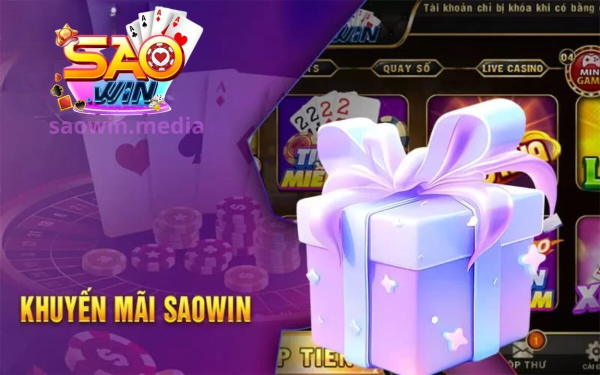 Ưu đãi trong các trò chơi của Saowin